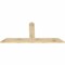 Ekena Millwork Portland Rough Sawn Timber Gable Bracket, Douglas Fir, 72"W x 33"H x 2"D x 6"F, 11/12 Pitch GBW072X33X0206POR00RDF - alternate 5
